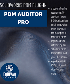 PDM Auditor pro, SOLIDWORKS pdm, auditor, PDM Auditor